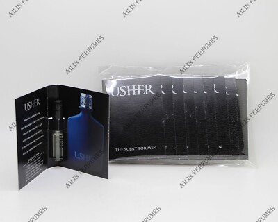 Usher by usher .05oz (1.5ml) (Lot of 10) vials