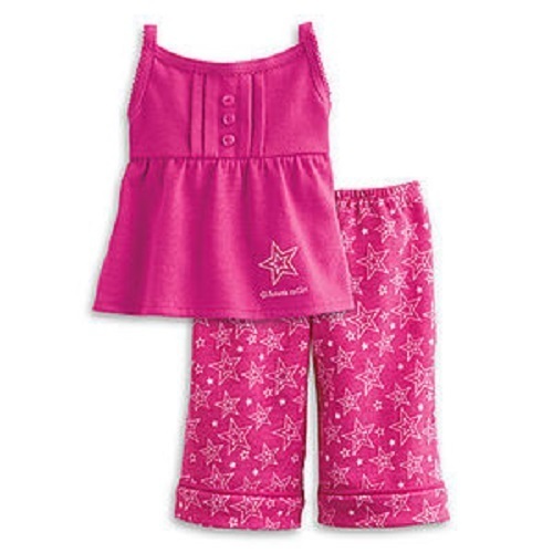 Girl SWEET DREAMS PAJAMAS retired pj's pink with hanger stars star | eBay