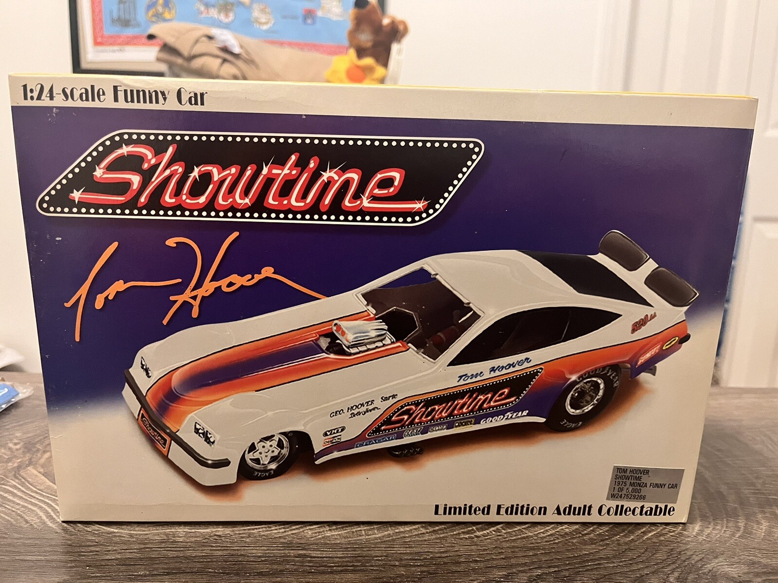 Tom Hoover Showtime Funny Car 1/24 Scale Die cast Car. By Action. | eBay