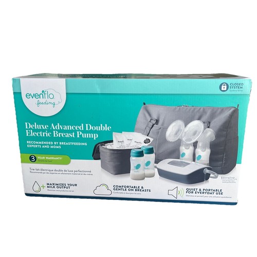 Evenflo Deluxe Advanced Double Electric Breast Pump Kit 2951-570 BRAND NEW
