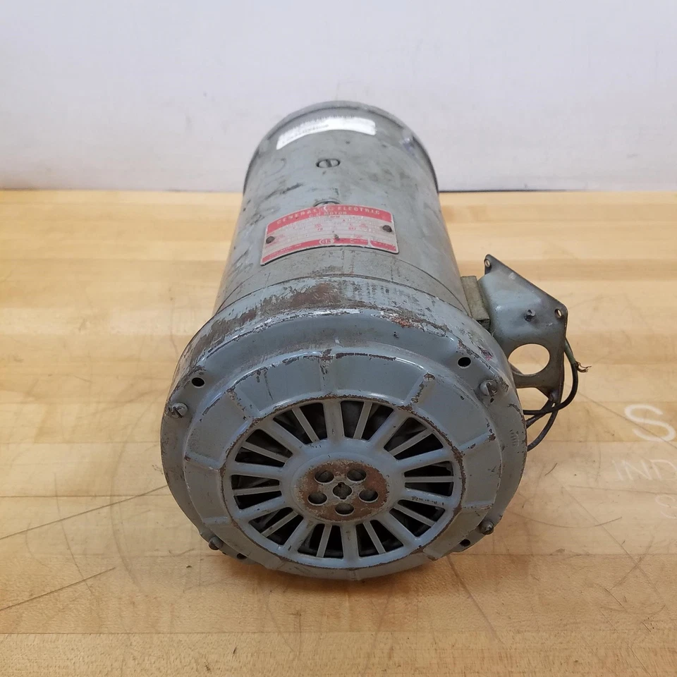 General Electric 5BCD56RD398 DC Motor, 1HP, 1725RPM, 56C Frame - USED - Image 4 of 4