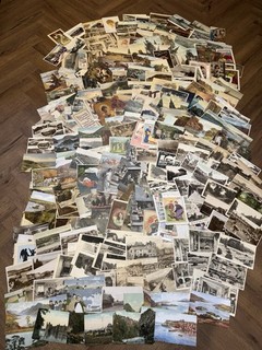 Job Lot 100s Antique & Vintage Mixed Postcards England Ireland Scotland