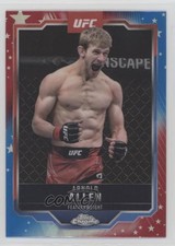 2025 Topps Chrome UFC Red & Blue Refractor Arnold Allen #25 19l7