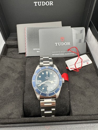 2026 NEW TUDOR Black Bay 58 Blue Mens Watch 79030B 39mm Full Kit Steel Bracelet-