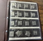1974 Lombardo Mint 32 Commemorative Presidential Stamps .999 Silver Ingots 10 Oz