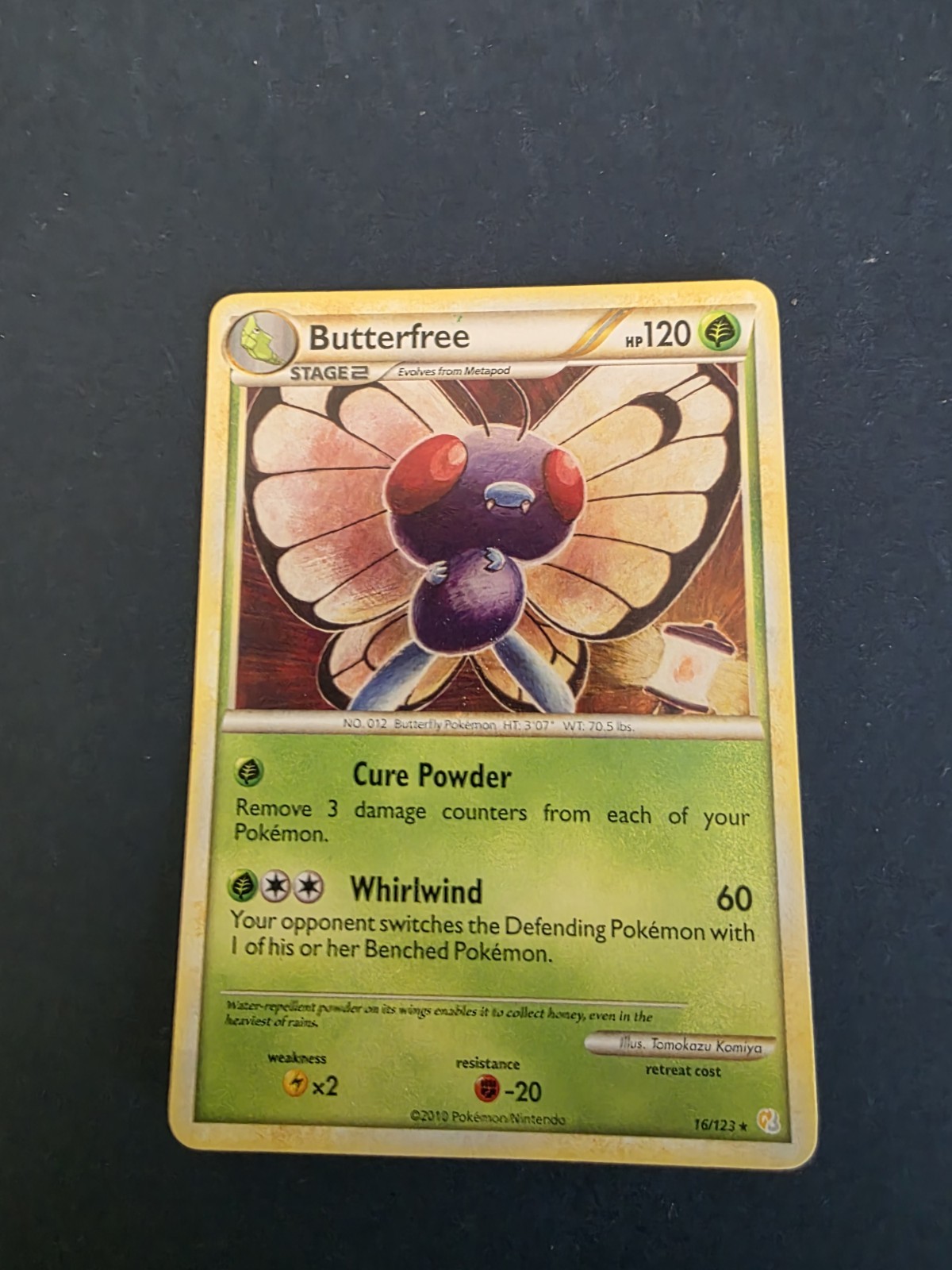 Butterfree 16/123 Heartgold & Soulsilver Regular