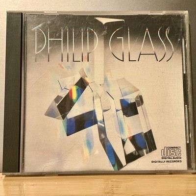 Philip Glass - Glassworks CD (CBS Masterworks MK 37265) Early