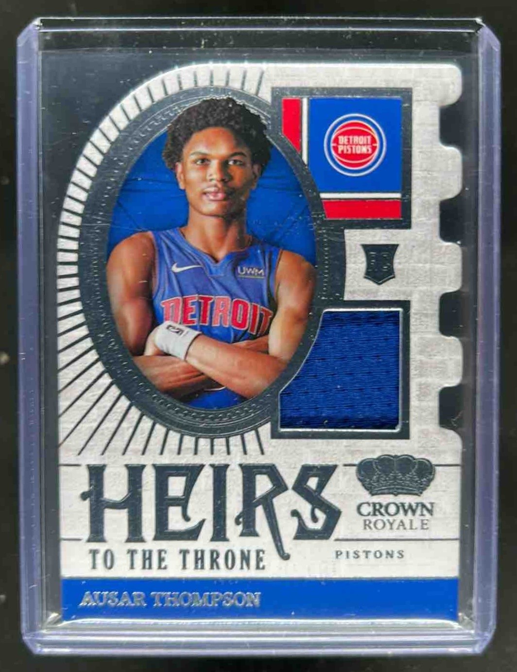 2023-24 Crown Royale Ausar Thompson Heirs to the Throne Jersey RC #HT-ASR