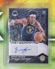 Enrique Freeman 2024-25 Panini Mosaic Fast Break Auto Black 1/1 RC