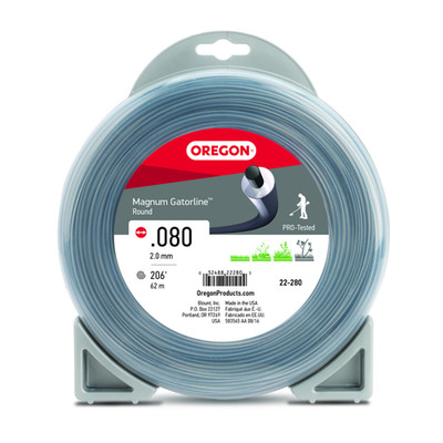 Oregon 22-280 Magnum Gatorline Trimmer Line Round .080'' Gauge 208 feet