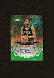 De'Aaron Fox RC autograph /199シリ silver De'Aaron Fox RC autograph /199シリ silver De'Aaron Fox RC