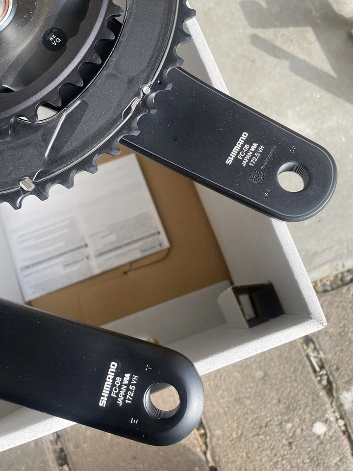 Juego de bielas Shimano Ultegra FC-08 TOTALMENTE NUEVAS - 172,5 mm, 11 velocidades, 52/36 t  Foto 2 de 4