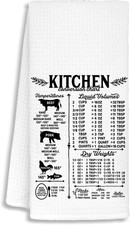 Funny Chef Kitchen Towels, Funny Chef Gifts for Women Men Dish Tea Towels