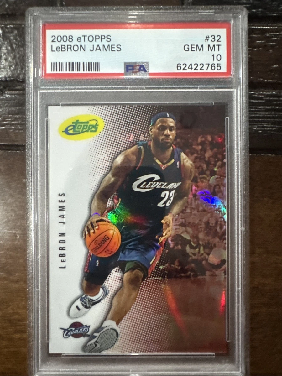 LeBron James Grade 10 Sports Trading Cards & Accessories for sale