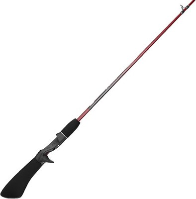 Casting Fishing Rod, 2-Piece Durable Z-Glass Fishing Pole, Comfortable EVA Handl