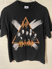 Vintage Def Leppard T Shirt Tour 2002 X Ten Concert Size Large