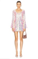 Love Shack Fancy Risbo Dress Mini Sequins 0 NWT $595