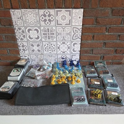 Warhammer Underworlds: Nightvault Konvolut - 4 Warbands + Würfel, Hüllen, Spielmatten