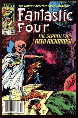 FANTASTIC FOUR #261 7.0 // MARK JEWELERS MARVEL COMICS 1983