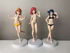 Love Live! EXQ Summer Ver. Bikini Beach Figures Tsushima Takami Nishikino LOT
