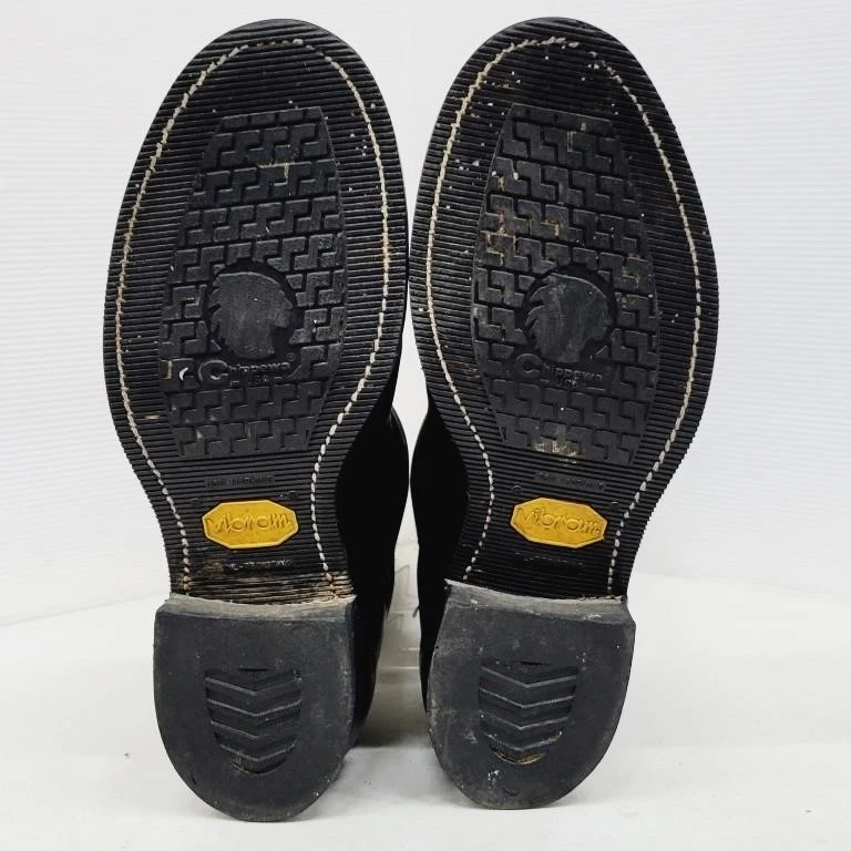 Vintage Chippewa Engineer Boots Mens Size 9.5 D Steel Toe Motorcycle Workwear - Image 3 of 3