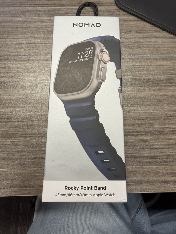 Nomad Rocky Point Band for Apple Watch Atlantic Color 49mm, 45mm, 44mm