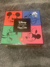 Happy Socks Disney Mickey Friends Unisex Size 36 - 40 Box Gift Set 6 Pack Casual