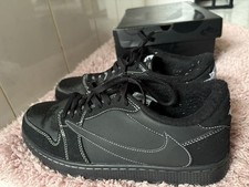 Travis Scott Jordan 1 Low Black Phantom