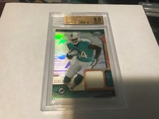 2014 Jarvis Landry Topps Chrome Relics Refractor #RR-JL (Beckett 9.5)(116/150)