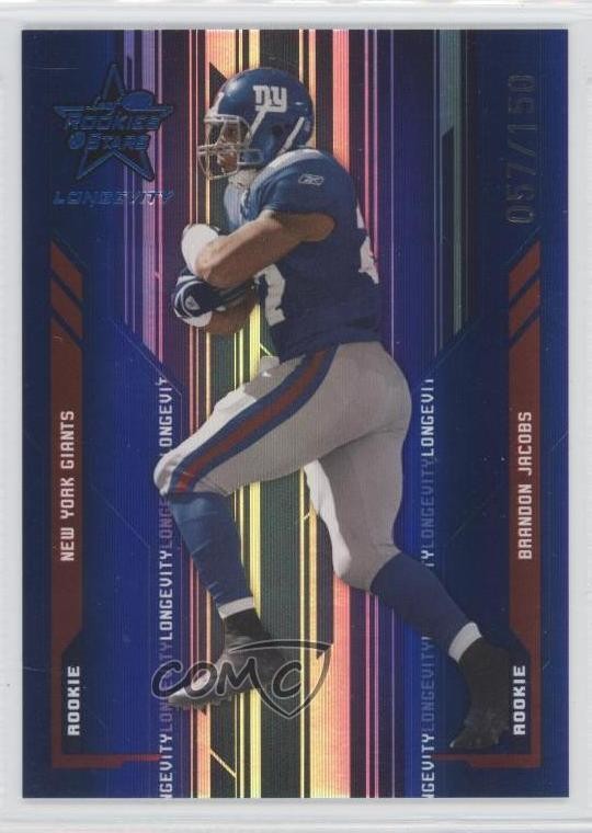 Brandon Jacobs Leaf R & S #206 Longevity Sapphire