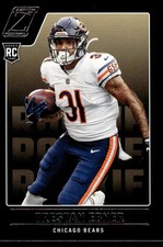2022 Zenith 182 Trestan Ebner Chicago Bears RC Football Card