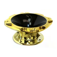 Deejay LED TBH2INSHORTBKGOL Short 2 Bolt On Horn Black Gold