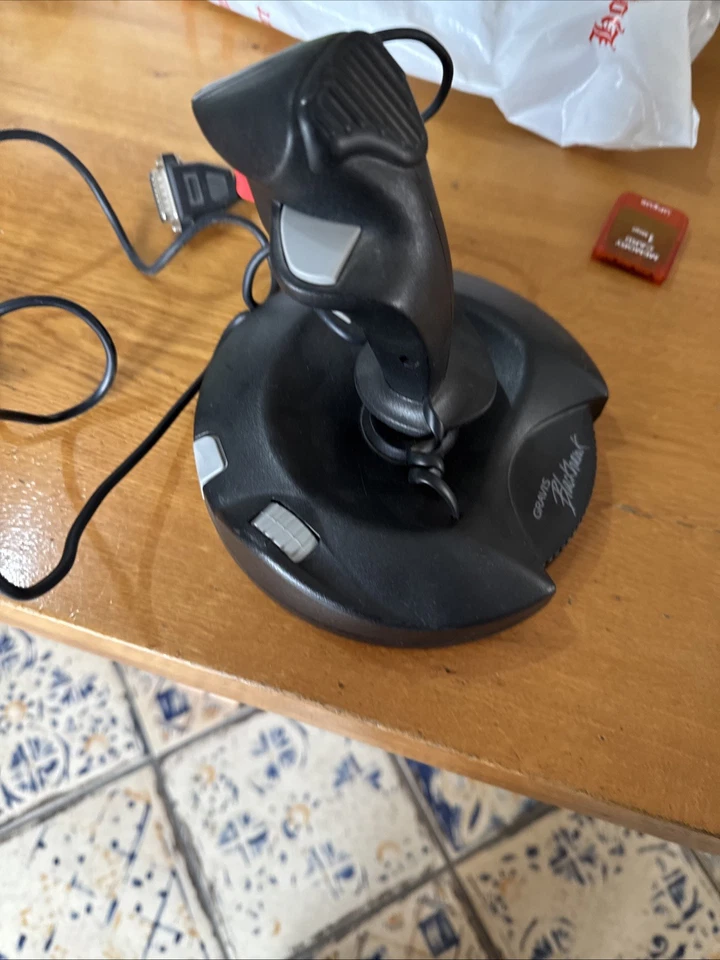 Joystick Vintage per PC Gravis Black Hawk Controller Retrocomputer anni 90 - Immagine 2 di 4