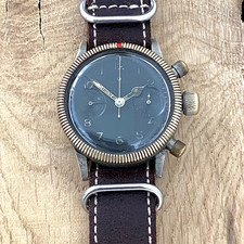 [256] - Tutima - Glashütte UROFA 59 / Chronograf lotniczy / Zegarek lotniczy / Zegarek z II wojny światowej