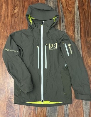 Burton AK GTX GORE-TEX Swash Insulated Jacket Green Men s XXS Fits Women s Small