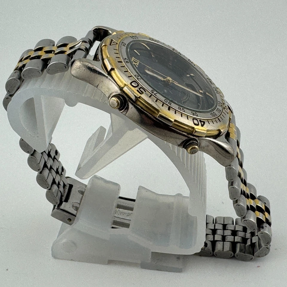 Reloj Digital Analógico Armitron De Colección Hombres Bisel Giratorio Alarma Cronógrafo Batería Nueva 8" Foto 3 de 4