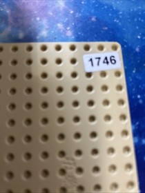 LEGO Classic Sand Baseplate 10699 Tan 32x32 Stud Building Plate light brown