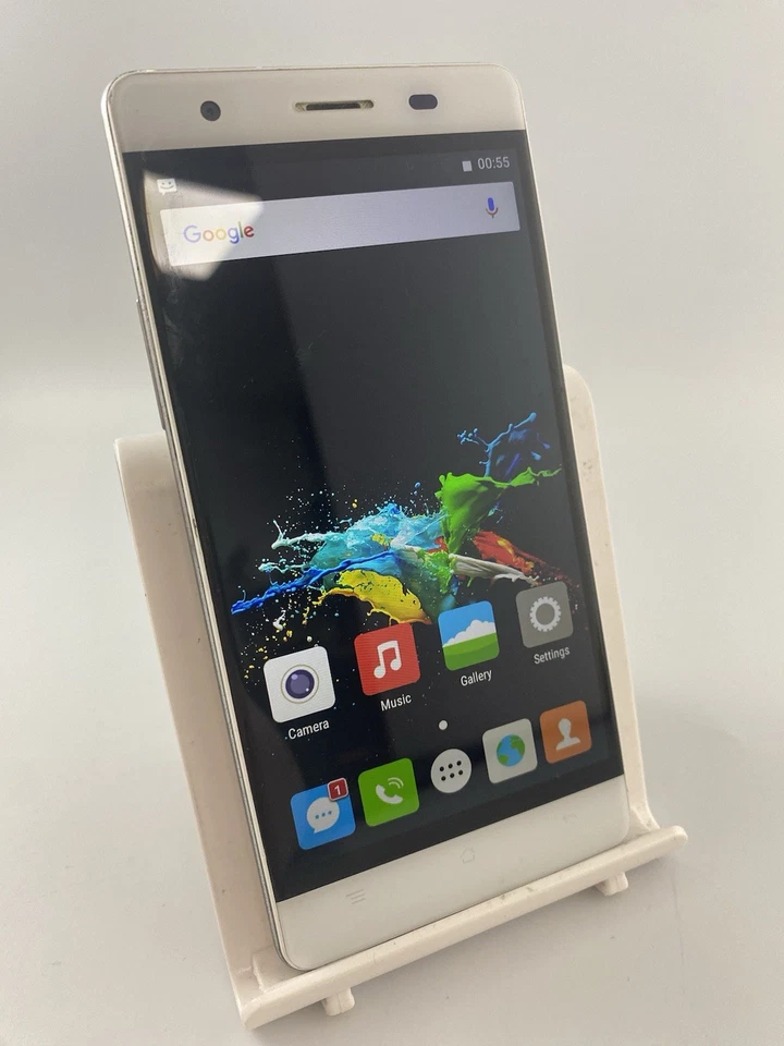 Cubot X16 S White Unlocked 16GB 5.0" 13MP 3GB Android Smartphone Cracked Back - Image 4 of 4