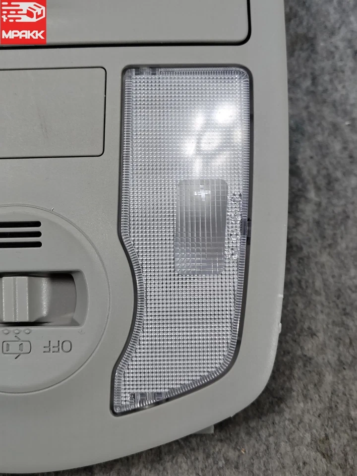 Toyota Prius V 2012-2017 techo superior mapa central conjunto de luces OEM 1D111-142G Foto 3 de 4