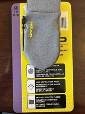 Head Kids Touchscreen Gloves And Mittens Size XS 2-4 GRAY