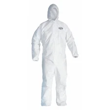 Kleenguard 41506 Hooded Disposable Coveralls, Xl, Pk25