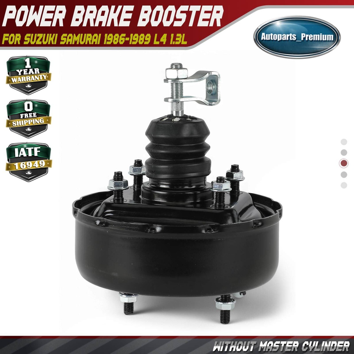 Power Brake Booster for Suzuki Samurai 1986 1987 1988 1989 L4 1.3L
