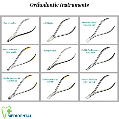 Kieferorthopäden Handwerkzeuge Pin & Draht Utility Formzange distales Ende CE