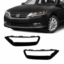 For 2013 2014 2015 Honda Accord LX EX EX-L Sport Fog Light Cover Trim Bezel Pair
