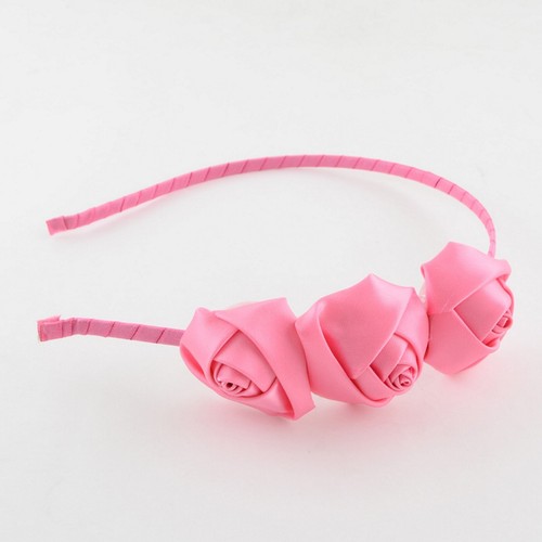 Haarreifen Blume Perlen Chiffon Metallhaarreifen Hair Hoop Headband - Bild 11 von 17