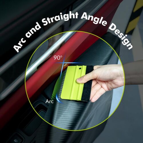 Bulldozer Squeegee Window Tint Kit, Vinyl Squeegee for Windshields, Glass Clean - Picture 4 of 8