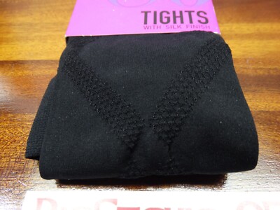 Pretty Polly 80 Denier Big Diamond pattern Tights Size M/L Black  FREE P&P