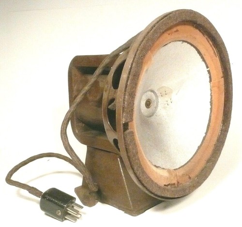 vintage VICTOR  R-32 / RE-45 FIELD COIL 9" SPEAKER - Working - 3210 OHMS f.c. - Picture 1 of 4