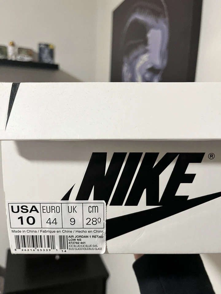 Nike Air Jordan 1 Retro Low NS Ice Blue 2017 Foto 3 de 3