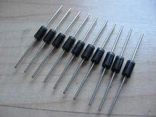 Lot of (10) SR5100 Schottky Rectifier Diode Diodes 5A 100V DO-27 #E50C